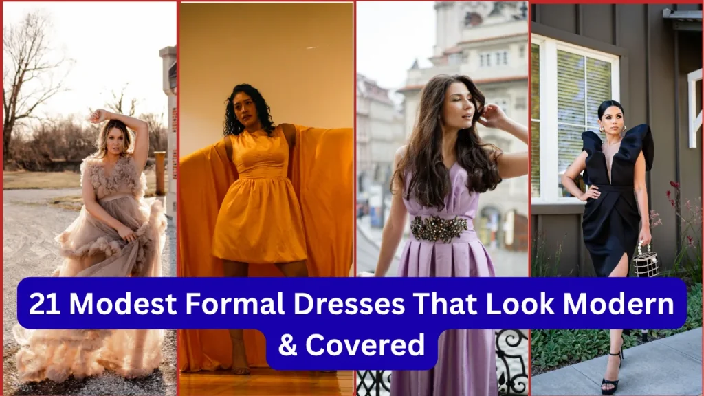 modest formal dresses