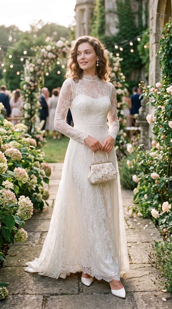 High Neck Formal Dress