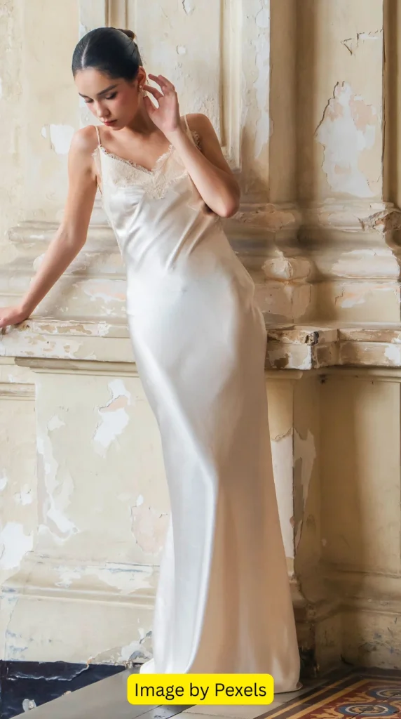 Affordable Satin Dresses for Black Tie Weddings