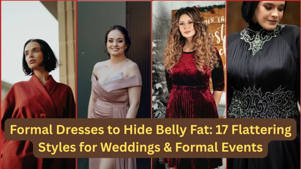 Formal Dresses to Hide Belly Fat