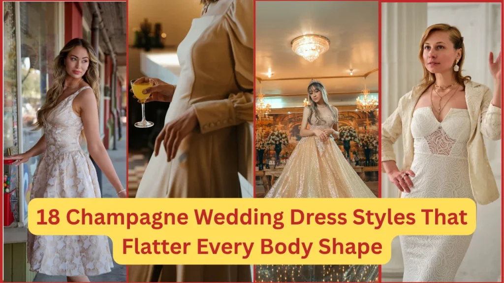 Champagne Wedding Dress