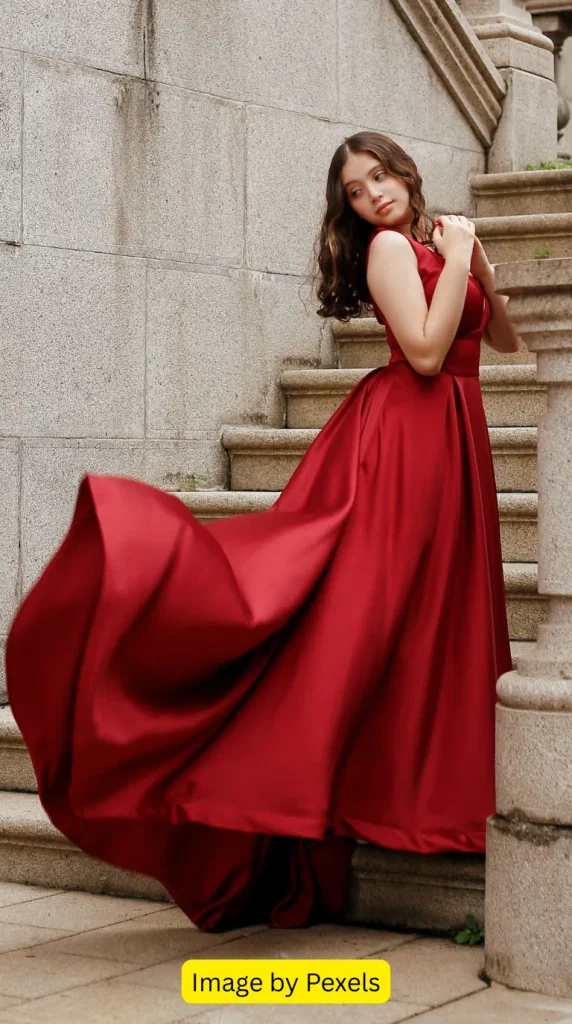 Burgundy Wedding Guest Dress
