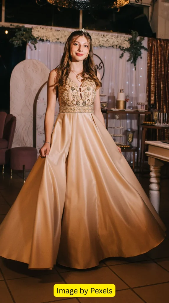 Champagne Wedding Dress