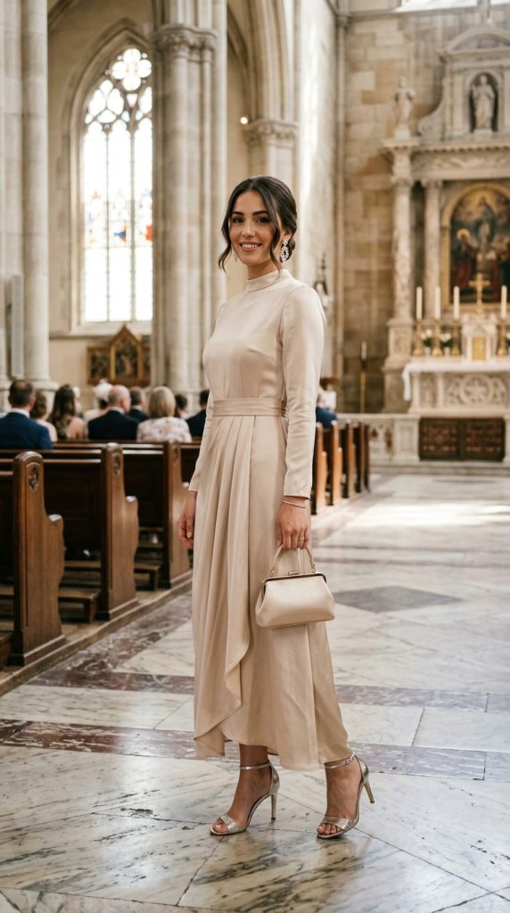 Modest Wedding Guest Dress