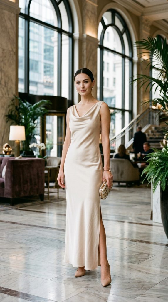 formal wedding guest dress