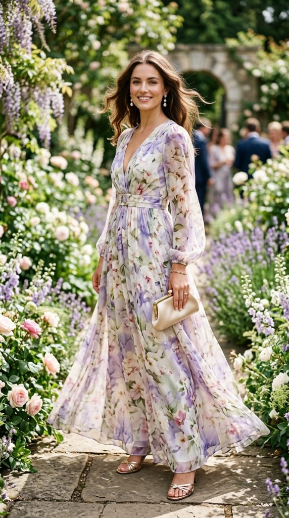 garden wedding guest dress