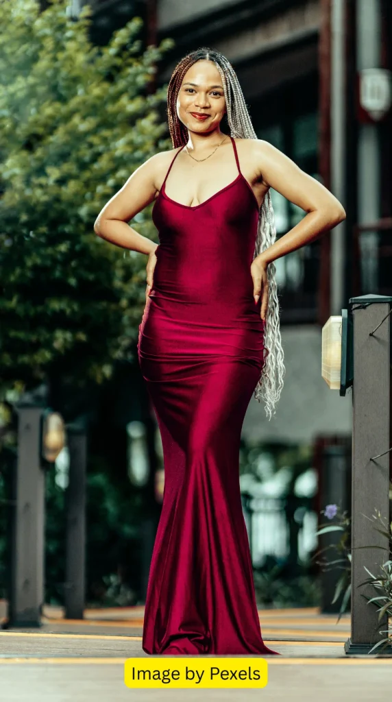 minimalist black tie dress