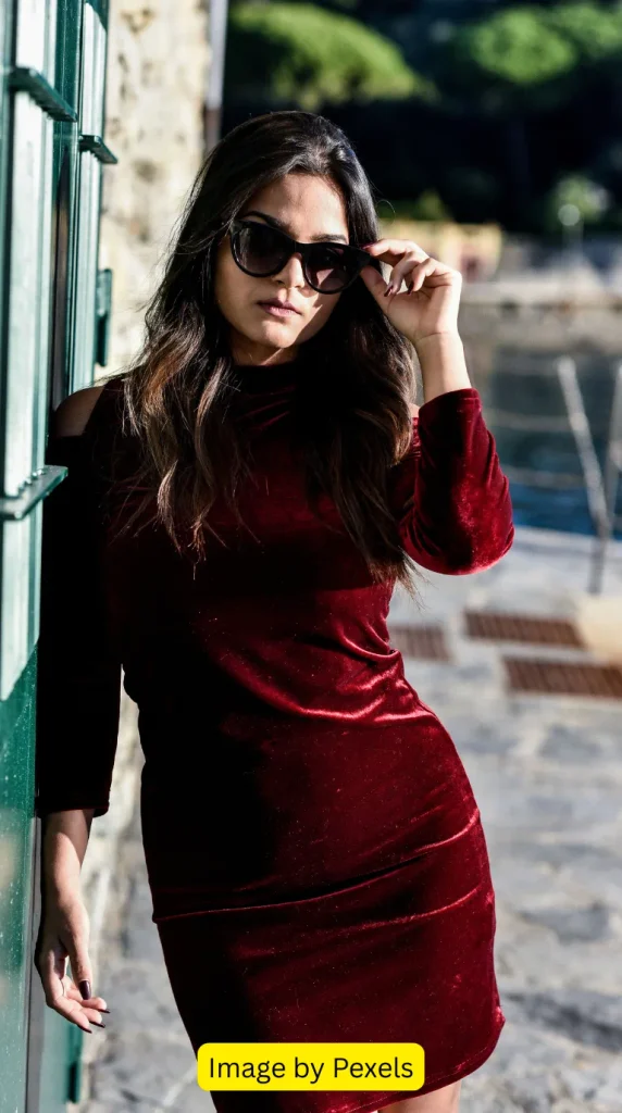 Burgundy Wedding Guest Dress