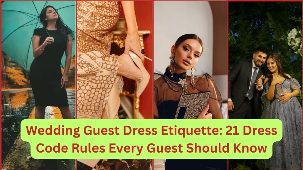 wedding guest dress etiquette