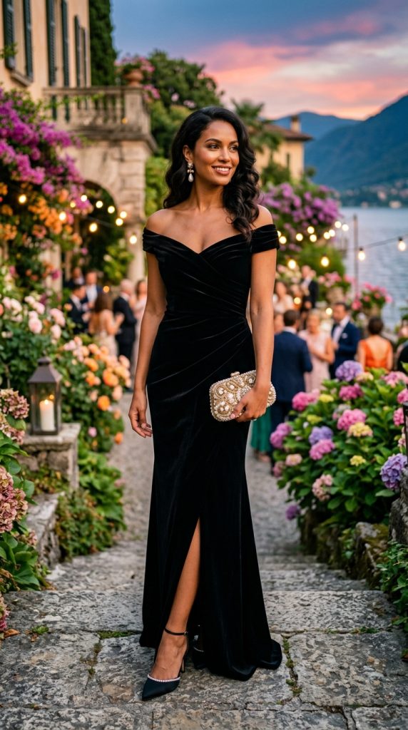summer black tie wedding guest dress