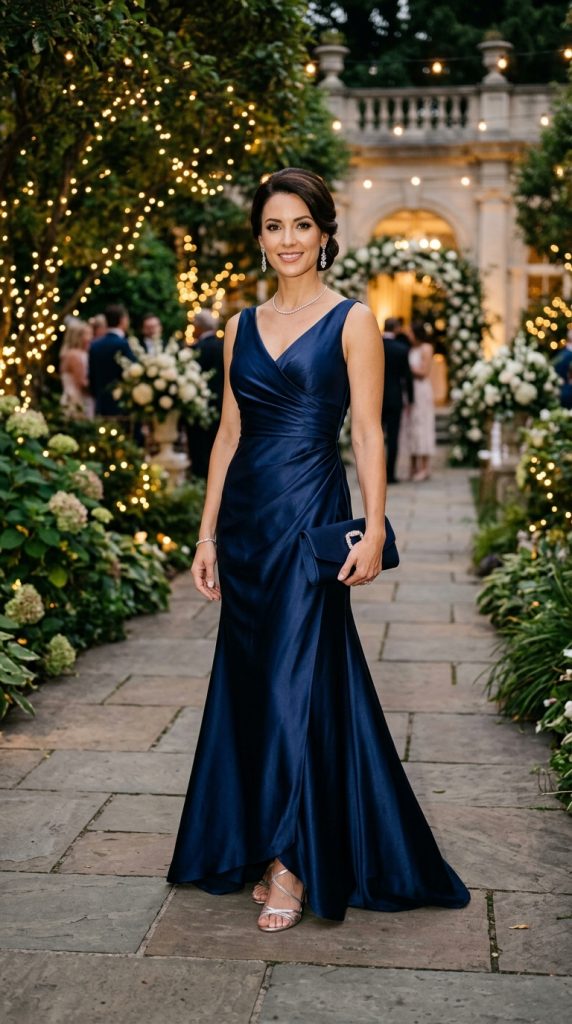 Black tie wedding guest attire